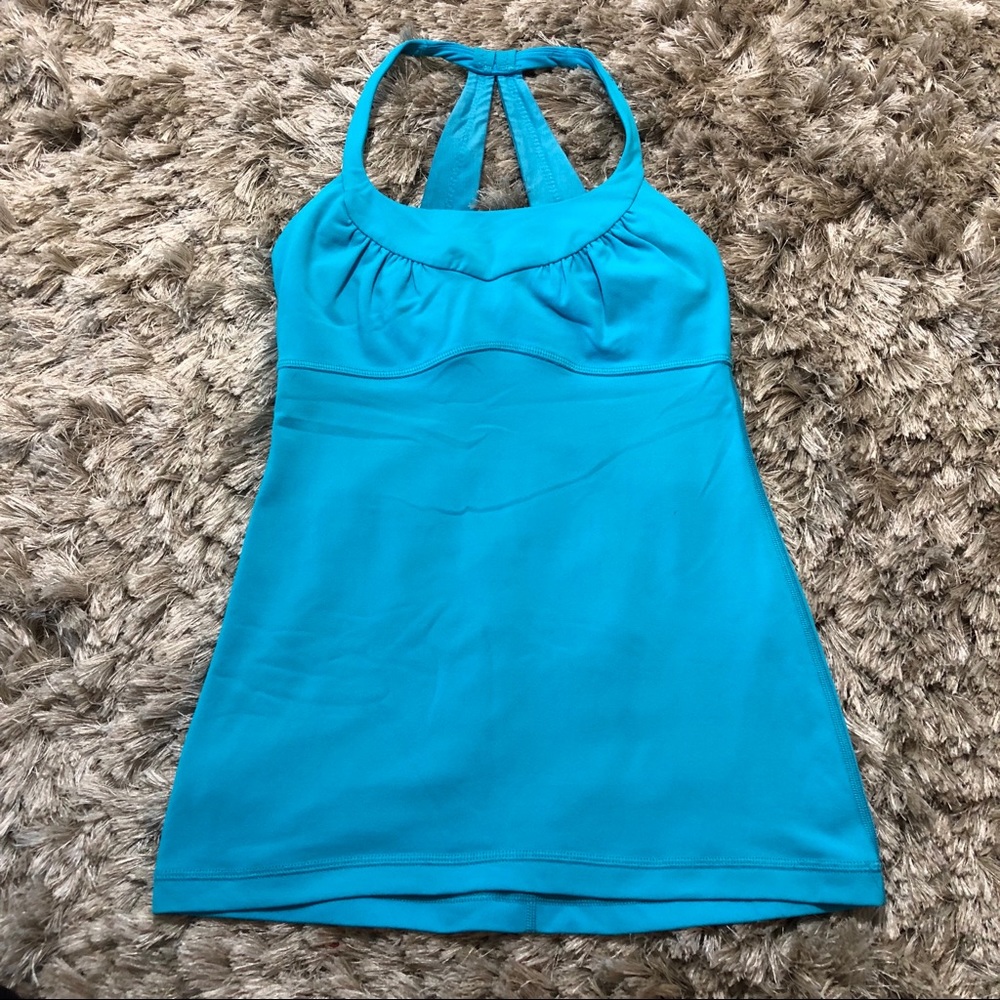 Lululemon Scoop Me Up Tank II - Spry Blue